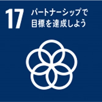 SDGs 17：パートナーシップで目標を達成しよう
