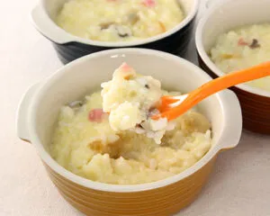 茶碗蒸し丼☆チーズリゾット