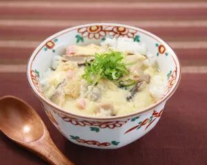 茶碗蒸し丼☆刻みのりのせ