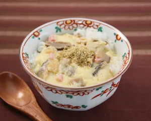 茶碗蒸し丼☆すりごまのせ