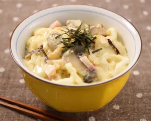 茶碗蒸し丼☆玉子とじうどん
