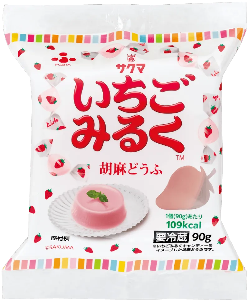 いちごみるく胡麻どうふ