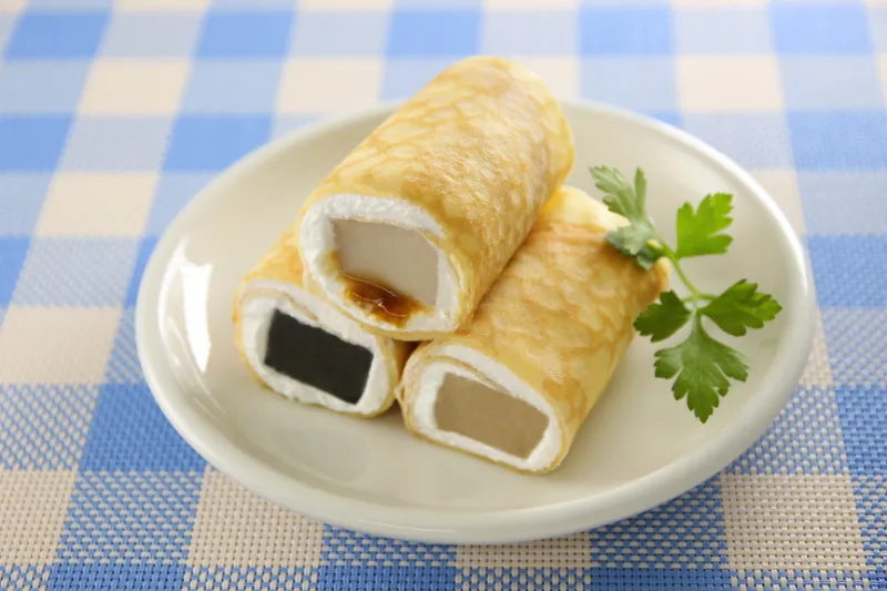 胡麻どうふ☆クレープ