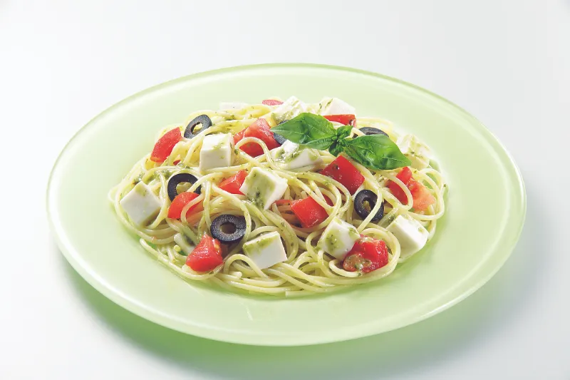 胡麻どうふ☆バジルのパスタ