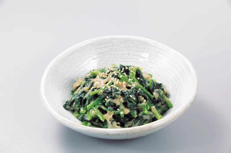 胡麻どうふ☆ほうれん草和え