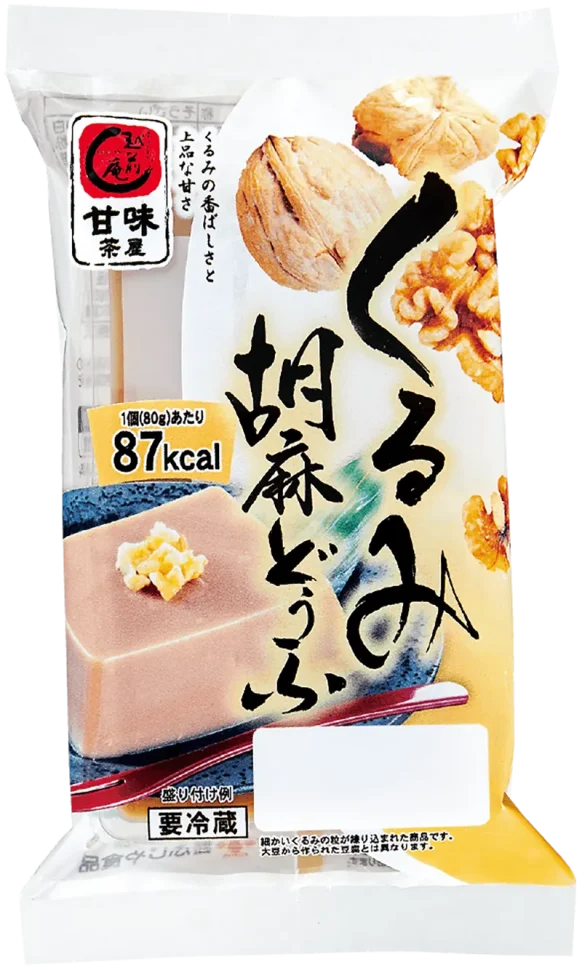 越前庵　くるみ胡麻どうふ