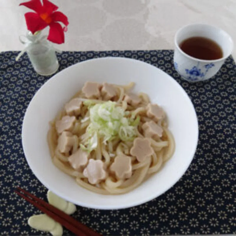 火を使わない冷製うどん