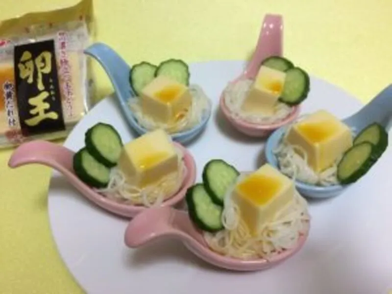 玉子どうふソーメン