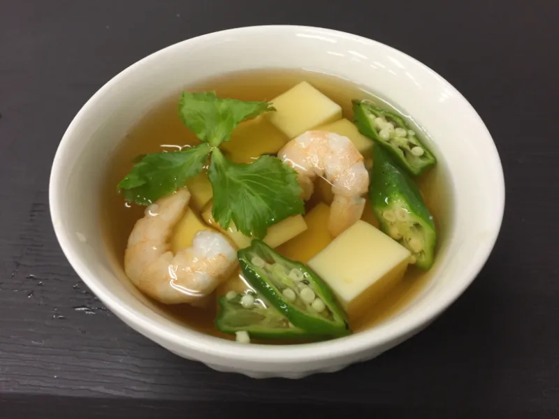 玉子どうふ★冷たいすまし汁