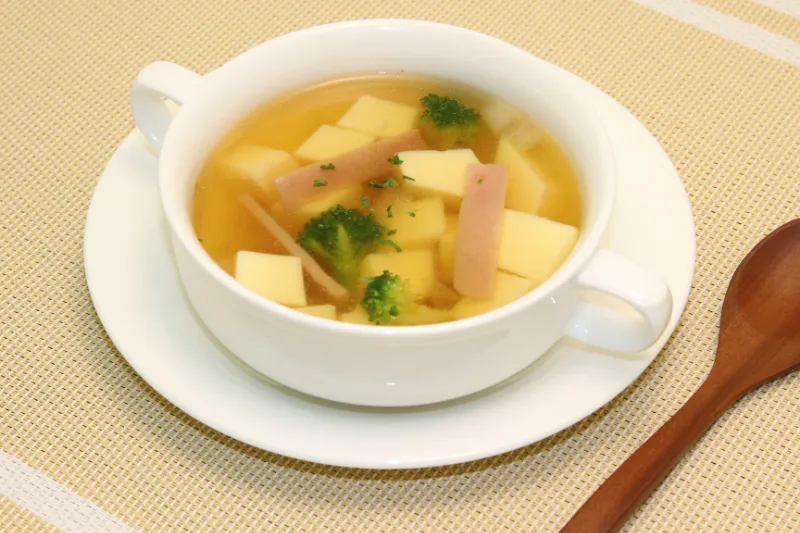 玉子どうふ★コンソメスープ