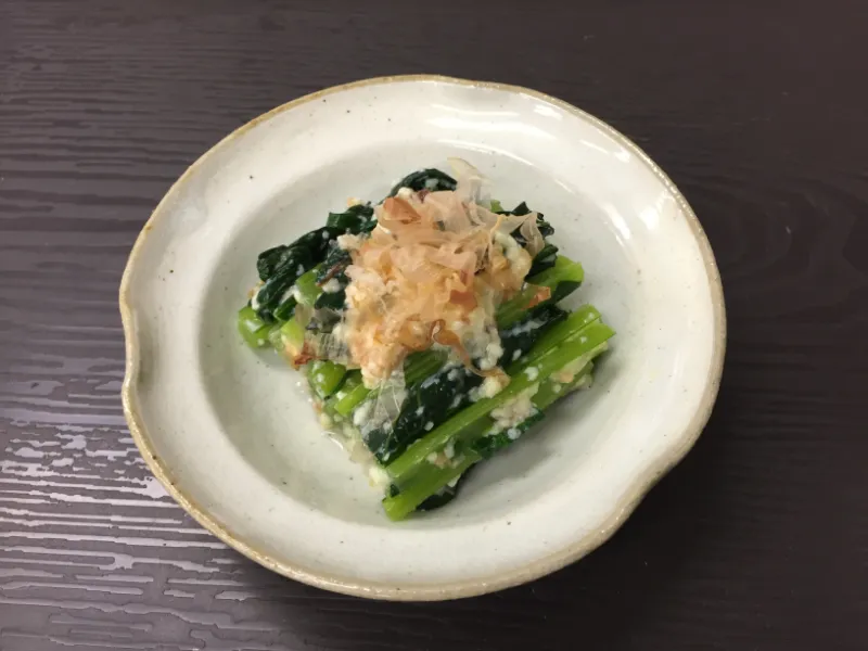 玉子どうふ★青菜のおかか和え