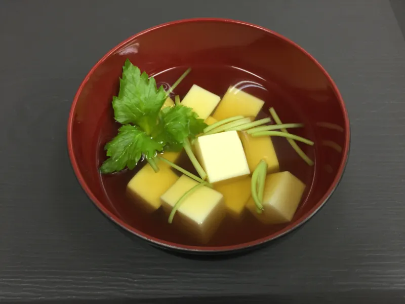 玉子どうふ★お吸い物
