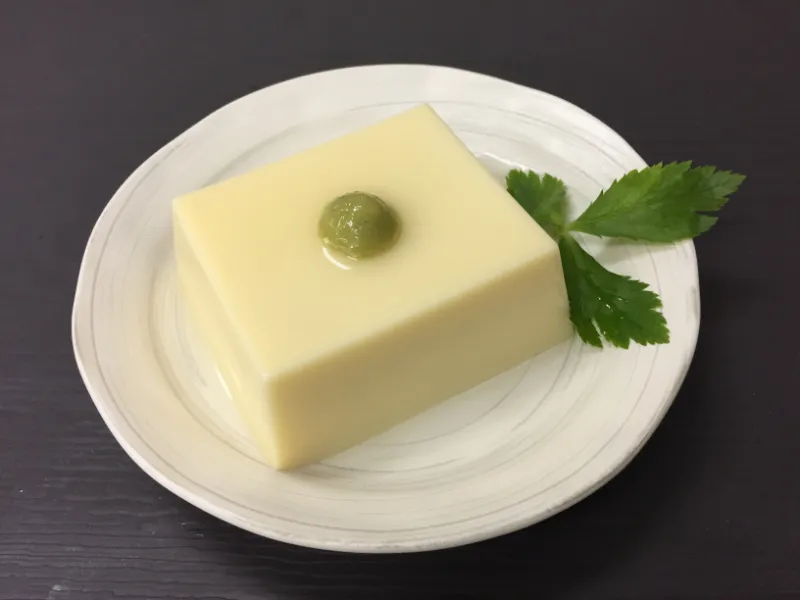 スープにわさび添え
