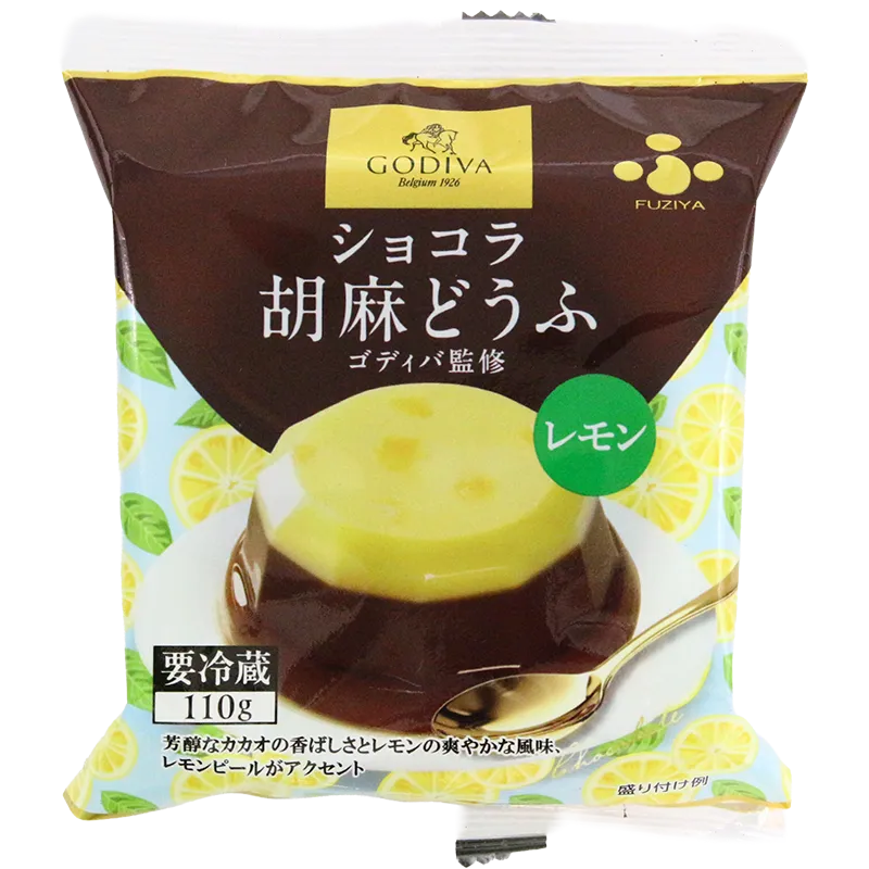 ゴディバ監修ショコラ胡麻どうふレモン